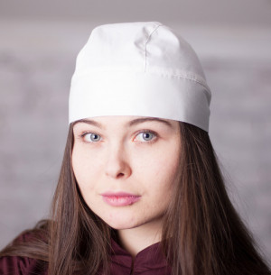 Шапочка Доктор Чехов 912 White Сатин