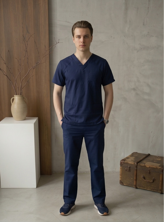 Топ мужской Доктор Чехов 7150 WPE Dark Blue